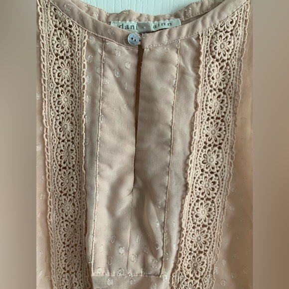 Daniel Rainn soft blush pink blouse size Small - Picture 4 of 9